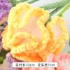 Presente de Dia das Mães Buquê de Cravos Artesanal diy lã Flores de crochê Caseiras para o Dia das Mães