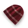Gorro de cachemira grueso para mujer para invierno, gorro de punto de cachemira en bloques de color y contrastante, gorro tipo beanie, gorro para clima frío que protege los oídos