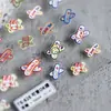 Accesorios Populares para Curitas, Nueva Tecnología 5D Pegatinas Frescas para Uñas, Pegatinas Adhesivas Finas Transparentes en Relieve para Uñas, Lindo Diseño de Curita Ok