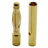 Conector de Batería Modelo Banana de 2.0MM Conector de Enchufe Enchufe Estéreo Recubierto en Oro Ecológico Descuento por Cantidad Directamente