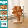 Tapete Isolante, Decoração de Mesa Dinâmica de Moinho de Vento, Artigos Criativos para Casa, Suporte de Panela Sólido de Madeira Anti-Escaldante, Porta-Copos Dobrável Atacado