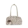 Linda moda de lunares moderna otoño 2026 gran capacidad nueva estilo coreano bolso de hombro bandolera bolso de axila