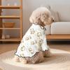 Ropa para mascotas 2025, fina y transpirable, para perros, bonita, de seda helada, para primavera.