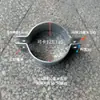 Abrazadera para Cable de Poste de Cemento Cable de Retención Abrazadera para Tubería de Alta Resistencia Abrazadera para Tubería de Hierro Plano Doble Mitad Redonda Abrazadera para Tarjeta Publicitaria Abrazadera Doble Mitad Redonda
