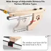 Hamaca colgante de madera para gato en balcón transfronterizo, hamaca para gato para tomar el sol junto a la ventana, cama colgante de madera ajustable junto a la cama