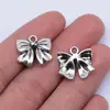 17X16Mm 1.7g Multicor Exportação Joias Europeias e Americanas Mais Vendidas Pequeno Pingente Pingente de Laço