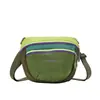 Bolso Cruzado de Hombro Único con Bloques de Color para Mujer, Bolso de Pecho Ligero Impermeable, Bolso Elegante con Múltiples Compartimentos para Teléfono Móvil, Bolso Casual Lindo