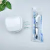 Productos de Comercio Exterior, Productos Bucales, Caja para Dentadura Postiza, Caja de Plástico para Dentadura Postiza, Caja para Guardar Dientes, Caja de Diente de Manzana, Set de Cepillo de Dientes, Caja para Ortodoncia
