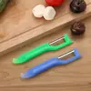 Cuchillo Pelador de Herradura Acero Inoxidable Multifuncional Pelador de Manzanas Cuchillo Pelador de Patatas Cuchillo para Mango Cuchillo Pelador de Frutas
