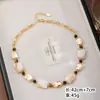 Acessórios de Colar de Concha de Abalone para Mulheres, Corrente de Suéter Versátil para Outono e Inverno, Colar de Luxo Leve e de Alta Qualidade, Acessórios de Design de Nicho