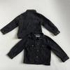Chaqueta de Mezclilla Negra de Algodón para Niños, Chaqueta Trendy Estilo K para Primavera y Otoño de Niños, Venta al por Mayor de Exportación