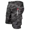Shorts Cargo de Moda Multibolsos em Estoque Venda Quente Transfronteiriça Calças Casuais Masculinas Comprimento até o Joelho Comércio Exterior Amazon Shorts Cargo