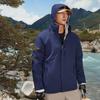 Chaquetas Personalizadas Tres en Uno al por Mayor para Hombres y Mujeres, Ropa de Trabajo de Terciopelo con Capucha Desmontable Tres Pruebas para Exteriores de Otoño e Invierno