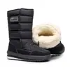 Comércio Exterior Inverno Tamanho Grande Sapatos Femininos Novos Masculinos e Femininos Botas Longas Antiderrapantes Femininas Veludo Quente e à Prova de Frio Sapatos de Algodão Transfronteiriços
