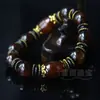 Atacado Xizang Sanjiu olho Tianzhu pulseira ágata de dragão pulseira de Buda estilo étnico pulseira masculina e feminina uma geração de cabelo