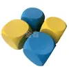 Fornecimento de Dados Arredondados Coloridos de 8cm para Jogos e Entretenimento, Peneira Criativa de Espuma PU, Dados de Espuma Eva