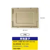 Caixa de armazenamento empilhável caixa de armazenamento popular plástico espessado 40*30*23 alta textura caixa de exibição fabricantes de origem