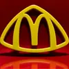 Maybach m Logo McDonald's m Logo Calcomanía para Coche Emblema Lateral Adhesivo Calcomanía para Coche Acrílico Regalo Regalo Divertido para Amigos