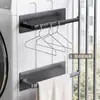 Nuevo Soporte de Film Plástico para Cocina, Montaje en Pared sin Taladro, Estante Giratorio para Papel de Cocina y Paño de Cocina Venta al por Mayor