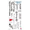 Pegatinas de tatuaje impermeables para corsage mariposa zorro fabricantes en stock venta al por mayor pegatinas de tatuaje para cubrir cicatrices