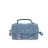 Bolso de Mano Pequeño de Verano de Moda 2026 para Mujer, Bolso Cruzado Versátil Elegante y a la Moda, Bolso Exquisito Tipo Almohada