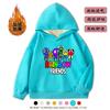 Roupas Roblox Rainbow Friends Moletom Infantil Manga Longa Lã Roupas Infantis Meninos e Meninas Estampa de Monstro Tops de Algodão