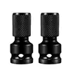 Fuerza de sujeción buena llave de impacto eléctrica Portabrocas conmutador Portabrocas hexagonal telescópico conmutador Varilla de conexión para portabrocas de taladro Funda para pistola de aire de 1/2 vuelta 1/4
