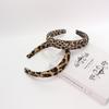 Diadema de esponja con estampado de leopardo, estilo avanzado, para otoño e invierno, nueva diadema con champú para el cabello de alta presión craneal, horquilla retro, diadema transfronteriza