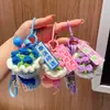Presente de Dia dos Namorados: buquê de rosas de tricô, pingente de chaveiro, pequeno presente prático para a mãe, lembrancinha