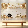 Transfronterizo 2025 Nueva Temporada de Graduación Pancarta de Tela Fondo para Amazon Arreglo Escena de Ceremonia Escolar Fiesta Personalización