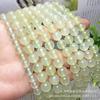Venda Direta de Fábrica de Contas Redondas de Jade Xinshan Yuxiu, Contas Soltas de Jade Uva Verde, Produtos Semi-Acabados de Jade Uva, Acessórios para Joias DIY