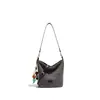 Bolso Tejido Casual Versátil para Mujer 2025 Verano Nuevo Ins Moda Bolso de Paja Simple Bolso de Hombro de Moda Exportación