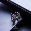 Brincos de Zircônia Raio Design All-match Masculino Joias Brincos Simples Distintos Femininos Acessórios Levemente Luxuosos All-match