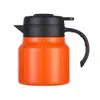 Cafetera Térmica Estilo Nuevo, Termo de Gran Capacidad Anti-quemaduras, Termo de Acero Inoxidable de Grado Alimenticio, Versión con Logo para Regalo