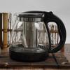 Tetera de vidrio resistente al calor al por mayor tamaño grande pequeño tetera con filtro hotel olla de salud olla individual juego de té para té negro para el hogar