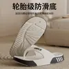 Chinelos de Verão Simples e Confortáveis para Homens, Adequados para Banho, Uso Doméstico, Praia, Aumentam a Altura e Podem Ser Usados na Rua, Sandálias Masculinas