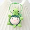Llavero Peluche Colgante Tejido a Mano Pequeña Joyería Muñeco Caricatura Lindo Muñeco de Lana Accesorios para Bolso Transfronterizo