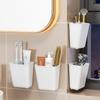 Caja de Almacenamiento de Pared Estante de Almacenamiento para Baño e Inodoro Caja de Almacenamiento para Control Remoto de Aire Acondicionado de Cabecera Caja Organizadora para Gabinete de Cocina