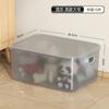 Caixa de Armazenamento Transparente Mesa Sala de Estar Cozinha Cesta de Compras Brinquedo Lanche Roupas Cesta para Experimentar Roupas Armazenamento Caixa Grande