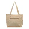 Bolso de hombro único simple y fresco para mujer, diseño de nicho estilo coreano, lazo de lunares, para el trabajo, bolsa tote de gran capacidad