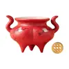 Queimador de Incenso Changkong da Fábrica Yinhewu, Porta-Incensos para Casa, Lindo Prato para Incenso, Suporte para Incenso de Nove Furos