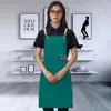 Delantal Impermeable de Lona para Comercio Exterior Transfronterizo con Etiqueta para Supermercado, Cocina, Uso Doméstico, Resistente a Manchas, Resistente al Desgaste, Ropa de Trabajo, Delantal de Longitud Extendida al por Mayor