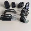 Abrazadera para Manguera Tipo P Recubierta de Goma Din3016 con Base de Goma, Abrazadera de Tira de Goma Tipo R, Disponible en Varios Materiales