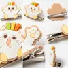 Nuevos Pasadores de Silicona de Dibujos Animados para el Cabello, Diseño Personalizado, Diseño Gratuito, Entrega Rápida de Muestras, Suaves y Lindos, Suaves con el Cabello, Pinzas de Pato para Niños