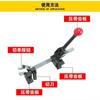 Máquina Empacadora Manual de Tamaño Mediano Marca Kaifeng para Papel de Desecho 12-16mm, Especializada para Empaque de Envíos Express, Caja de Cartón Portátil de Mano