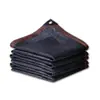 Red de Protección Solar de Nuevo Estilo con Borde Negro y Red de Sombreado Perforada para Invernaderos, Red de Sombrilla y Aislamiento Térmico para Uso en Exteriores, Venta al por Mayor