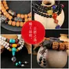 Contas separadoras de pedra de vesícula preta banhadas a ouro 18k, contas de roda, contas Rudraksha, contas decorativas de estrela e lua, contas separadoras para pulseira DIY, acessórios