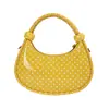 Bolsa de Ombro Elegante e Simples com Bolinhas para Mulheres, Nova Coleção Verão 2026, Bolsa de Mão e Bolsa de Ombro Versátil de Alta Qualidade