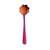 Cuchara de café de acero inoxidable Regalo Cuchara pequeña Cuchara Cuchara Cuchara de flor de titanio Cuchara de café de color Cuchara de postre