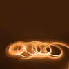 Tira de Luz Cob Ultra Fina de 5 mm de Ancho 12V24V Bajo Voltaje 400 Luces/Metro Autoadhesiva para Techo de Casa, Gabinete, Tira de Luz Lineal Suave